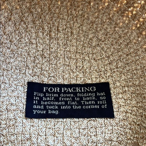 Stylish Tan Woven Bucket Hat - Picture 3 of 4